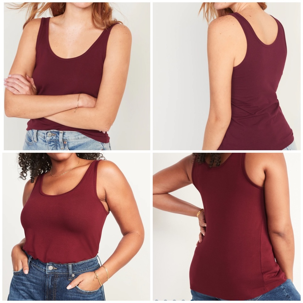 NWT - Old Navy First-Layer Tank - Women’s XL - Wine